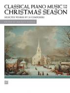 Classical Piano Music for The Christmas Season 