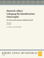 Lehrgang für künstlerisches Gitarrespiel Teil 4 Standard