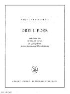 Drei Lieder 