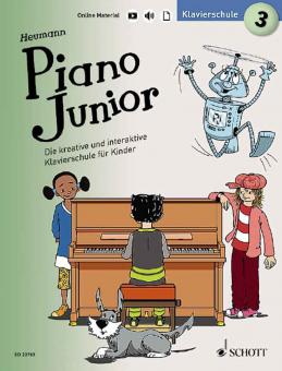 Piano Junior: Klavierschule 3 von Hans-Günter Heumann im Alle Noten Shop kaufen