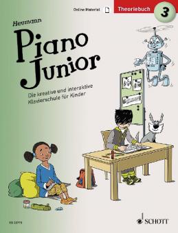 Piano Junior: Theoriebuch 3 von Hans-Günter Heumann 