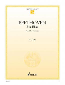 Für Elise a-Moll WoO 59 von Ludwig van Beethoven (Download) 