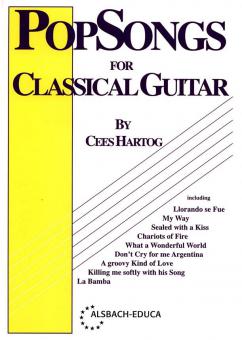 Pop Songs For Classical Guitar 1 von Cees Hartog 