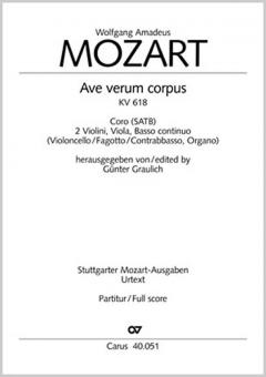 Ave verum corpus KV618 (W.A. Mozart) 