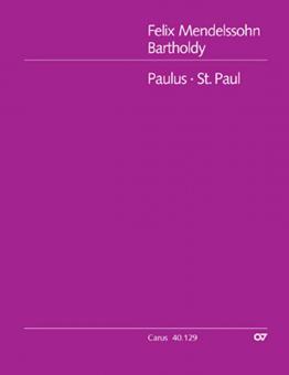 Paulus op. 36 - Partitur von Felix Mendelssohn Bartholdy 