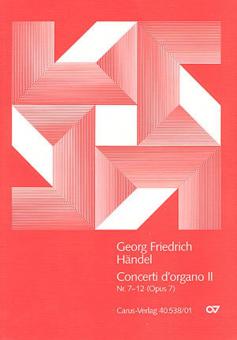 Concerti d'organo Nr. 7-12