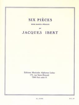 6 Pièces pour Harpe à Pédales