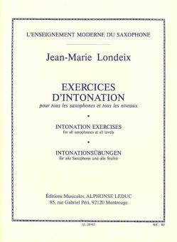 Exercices d'Intonation
