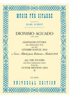Sämtliche Etüden Band 2 von Dionisio Aguado 
