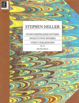 25 melodische Etüden von Stephen Heller 