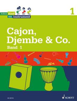 Jedem Kind ein Instrument Band 1 - JeKi: Cajon, Djembe & Co. von Sebastian Wolf (Download) 