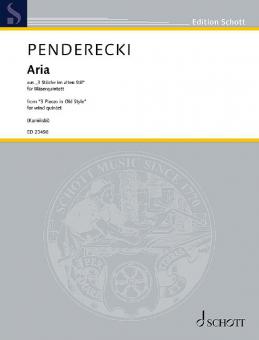 Aria von Krzystof Penderecki (Download) 