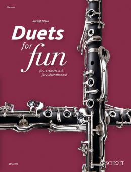 Duets for fun: Clarinets von Rudolf Mauz (Download) 