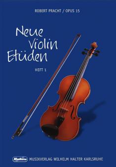 Neue Violin Etüden Heft 1 von Robert Pracht im Alle Noten Shop kaufen
