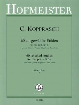 60 ausgewählte Etüden für Trompete in B Band 2 von C. Kopprasch im Alle Noten Shop kaufen
