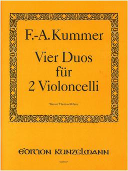4 Duos op. 103 von Friedrich August Kummer für 2 Violoncelli im Alle Noten Shop kaufen - KU-GM517