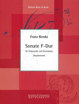 Sonate F-Dur von Franz Benda 