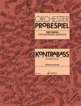 Orchester-Probespiel Kontrabass
