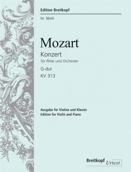 Flötenkonzert G-dur KV 313 (285c) von Wolfgang Amadeus Mozart im Alle Noten Shop kaufen