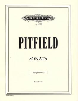 Sonata for Xylophone Solo von Thomas Pitfield 