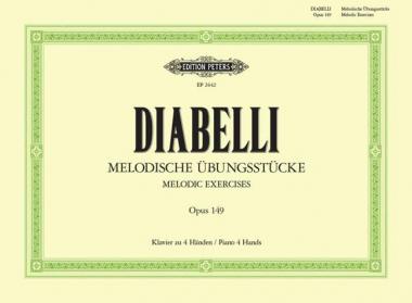 Melodische Übungsstücke op. 149 von Anton Diabelli für Klavier zu vier Händen im Alle Noten Shop kaufen