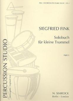 Solobuch für kleine Trommel Band 1 (Siegfried Fink) 