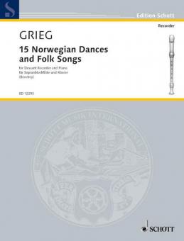 15 Norwegian Dances And Folk Songs von Edvard Grieg 