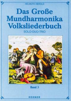 Das große Mundharmonika Volksliederbuch Band 3 von Helmuth Herold im Alle Noten Shop kaufen