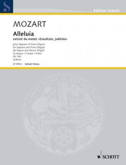 Alleluja F-Dur KV 165 von Wolfgang Amadeus Mozart 