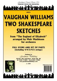 Two Shakespeare Sketches von Ralph Vaughan Williams 