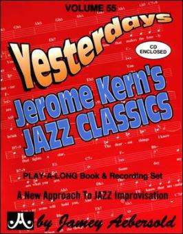 Aebersold Vol. 55 Yesterdays - Jerome Kern Jazz Classics 