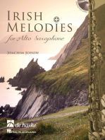 Irish Melodies for Alto Saxophone von Joachim Johow 