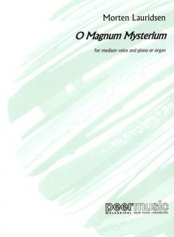 O Magnum Mysterium von Morten Lauridsen 