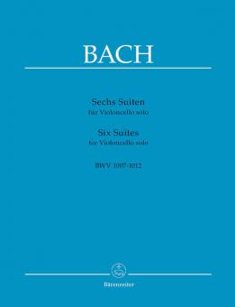 6 Suiten BWV 1007-1012 von Johann Sebastian Bach für Violoncello solo im Alle Noten Shop kaufen