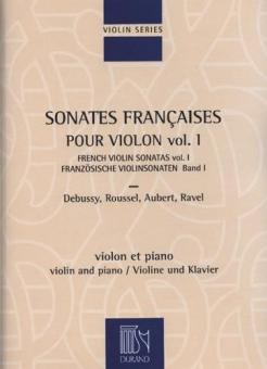 Sonate Francaises pour Violon et Piano Vol. 1