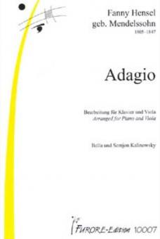 Adagio For Viola And Piano von Fanny Hensel im Alle Noten Shop kaufen