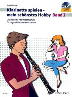 Klarinette spielen - mein schönstes Hobby Band 2 von Rudolf Mauz im Alle Noten Shop kaufen