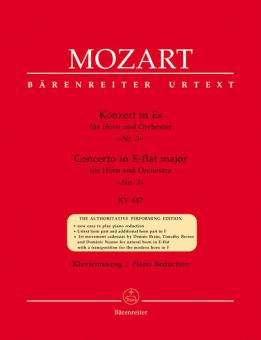 Konzert für Horn und Orchester KV 447 von Wolfgang Amadeus Mozart im Alle Noten Shop kaufen