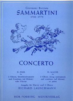 Concerto D-dur für 2 Oboen und Orchester (Andres Batista) 