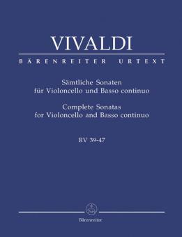 Sämtliche Sonaten für Violoncello und Basso continuo RV 39-47 von Antonio Vivaldi im Alle Noten Shop kaufen