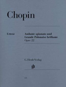 Andante spinato und Grande Polonaise brillante op. 22 von Frédéric Chopin 