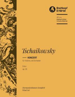 Violinkonzert D-dur op. 35 von Pjotr Iljitsch Tschaikowski 