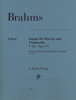 Sonate F-dur Op. 99 von Johannes Brahms für Klavier und Violoncello im Alle Noten Shop kaufen