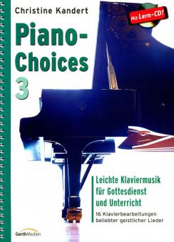 Piano-Choices 3 von Christine Kandert 