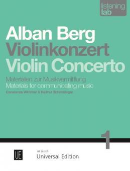 Alban Berg: Violinkonzert von Helmut Schmidinger 