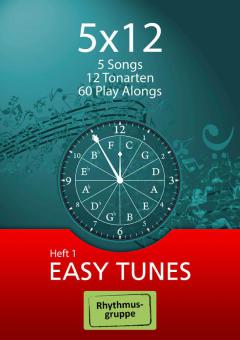 5x12 - Easy Tunes - Rhythmusgruppe/Leadsheets von Stewart Burgess 