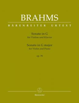 Sonate für Violine und Klavier G-Dur op. 78 von Johannes Brahms im Alle Noten Shop kaufen