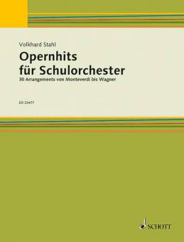 Opernhits für Schulorchester von Volkhard Stahl 