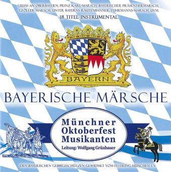 Bayerische Märsche von Münchner Oktoberfest Musikanten 