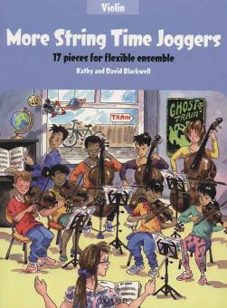 More String Time Joggers - Violin von David Blackwell 